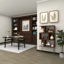 61" Metal and Wood 3 Shelf Books Shelf Brown - Olivia & May -Bookshelves Sales Shop unnamed file 1064