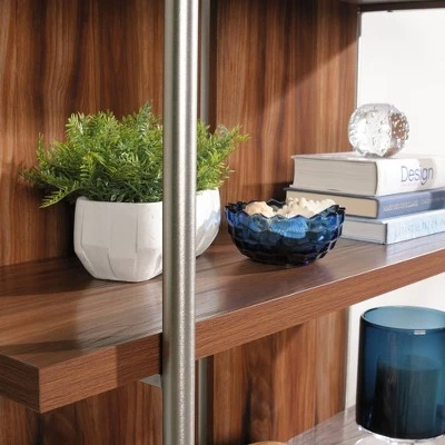 59" Vista Key Bookcase Brown - Sauder 6 59" Vista Key Bookcase Brown - Sauder - Image 4