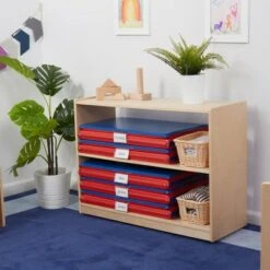 ECR4Kids Birch 2 Shelf Storage Cabinet without Back, Wood Book Shelf Organizer -Bookshelves Sales Shop unnamed file 1074