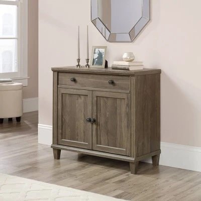 30" Hammond Library Base Distressed Gray - Sauder 3 30" Hammond Library Base Distressed Gray - Sauder