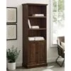 Alastair Transitional Classic Storage Hutch - Saracina Home Dark Walnut