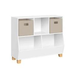 35" Kids' Catch-All Multi-Cubby Toy Organizer with 2 Bins - RiverRidge Home Turquoise -Bookshelves Sales Shop unnamed file 114