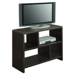 28" Northfield Console Bookcase Espresso - Breighton Home