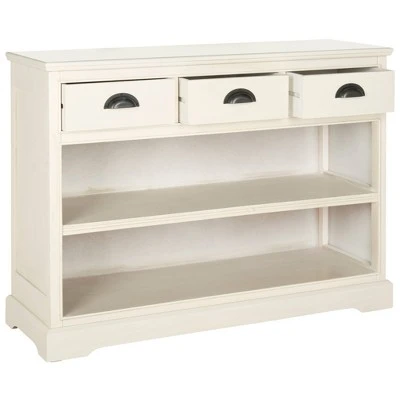 Prudence 30" Bookcase - Safavieh Gray 4 Prudence 30" Bookcase - Safavieh Gray - Image 2