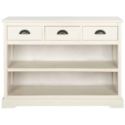 Prudence 30" Bookcase - Safavieh Gray 6 Prudence 30" Bookcase - Safavieh Gray - Image 4