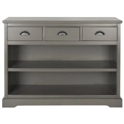 Prudence 30" Bookcase - Safavieh Gray 7 Prudence 30" Bookcase - Safavieh Gray - Image 5