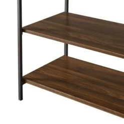 30" Covington Storage Blend Console - Saracina Home Rustic Oak -Bookshelves Sales Shop unnamed file 1187
