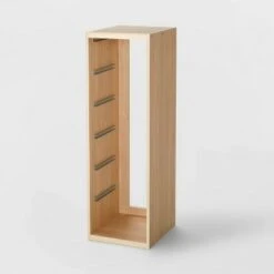 Tall Sliding Bin Cube - Brightroom™ Natural -Bookshelves Sales Shop unnamed file 12