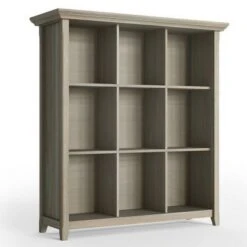 48"x44" Normandy 9 Cube Bookcase and Storage Unit - Wyndenhall Black -Bookshelves Sales Shop unnamed file 120
