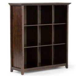 48"x44" Normandy 9 Cube Bookcase and Storage Unit - Wyndenhall Black -Bookshelves Sales Shop unnamed file 122