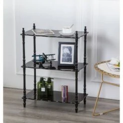 3 Tier Shelves Espresso Brown - Ore International