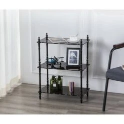 3 Tier Shelves Espresso Brown - Ore International -Bookshelves Sales Shop unnamed file 1229