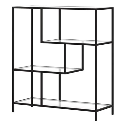 Henn& Hart Black Bronze Bookcase - Henn&Hart 4 Henn& Hart Black Bronze Bookcase - Henn&Hart - Image 2
