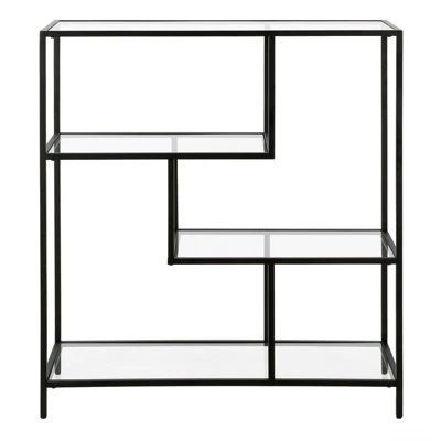 Henn& Hart Black Bronze Bookcase - Henn&Hart 6 Henn& Hart Black Bronze Bookcase - Henn&Hart - Image 4