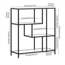 Henn& Hart Black Bronze Bookcase - Henn&Hart 14 Henn& Hart Black Bronze Bookcase - Henn&Hart -Bookshelves Sales Shop unnamed file 1249
