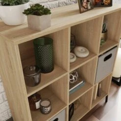 38.22" 9 Cube North Avenue Bin Shelves Organizer - Sauder White -Bookshelves Sales Shop unnamed file 127