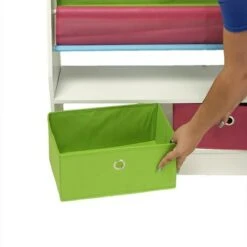 Mind Reader Kids Toy Storage Organizer with Folding Drawers -Bookshelves Sales Shop unnamed file 1273