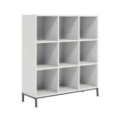 38.22" 9 Cube North Avenue Bin Shelves Organizer - Sauder White -Bookshelves Sales Shop unnamed file 130