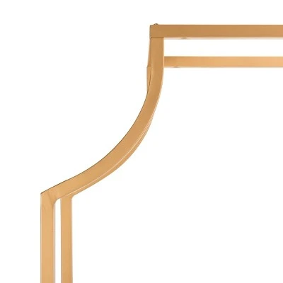 80" Slater 4 Tier Etagere Gold - Safavieh 4 80" Slater 4 Tier Etagere Gold - Safavieh - Image 4