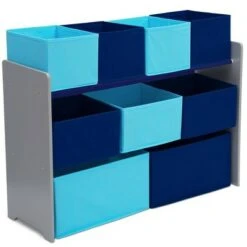 9 Bin Deluxe Toy Organizer - Delta Children Dark Chocolate -Bookshelves Sales Shop unnamed file 136