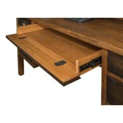 30" Heritage Credenza with Shelves Brown - Martin Furniture