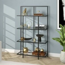 Henn& Hart Black Bronze Bookcase - Henn&Hart -Bookshelves Sales Shop unnamed file 1435