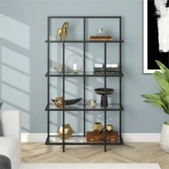 Henn& Hart Black Bronze Bookcase - Henn&Hart -Bookshelves Sales Shop unnamed file 1439
