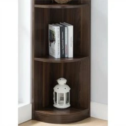 Maleena 5-Shelf Corner Wood Bookcase in Dark Walnut - Furniture of America 11 Maleena 5-Shelf Corner Wood Bookcase in Dark Walnut - Furniture of America -Bookshelves Sales Shop unnamed file 1456