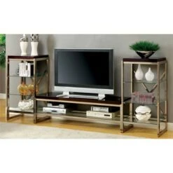 Ruptin Contemporary 4-shelf Metal Bookcase in Gold - Furniture of America -Bookshelves Sales Shop unnamed file 1465