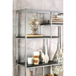 Jan Modern Metal 6-Shelf Bookcase in Chrome - Furniture of America 12 Jan Modern Metal 6-Shelf Bookcase in Chrome - Furniture of America -Bookshelves Sales Shop unnamed file 1481