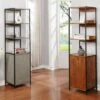 Armand Modern Wood Shelf with Storage in Natural - Furniture of America -Bookshelves Sales Shop unnamed file 1508