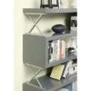 Sheena Contemporary Bookcase in Glossy Gray - Furniture of America -Bookshelves Sales Shop unnamed file 1519