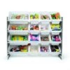 Soho Toy Storage Organizer with 16 Storage Bins Gray/White - Humble Crew -Bookshelves Sales Shop unnamed file 160