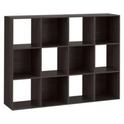 11" 12 Cube Organizer Shelf - Room Essentials™ Espresso Brown -Bookshelves Sales Shop unnamed file 1606