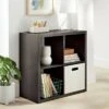 4 Cube Organizer - Brightroom™ Black Oak 2 4 Cube Organizer - Brightroom™ Black Oak -Bookshelves Sales Shop unnamed file 1618