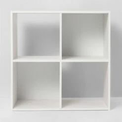 4 Cube Decorative Bookshelf - Room Essentials™ White -Bookshelves Sales Shop unnamed file 1659