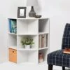 Corner Cube Bookshelf - Room Essentials™ Gray -Bookshelves Sales Shop unnamed file 1676