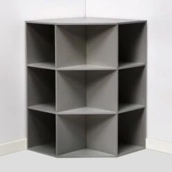 Corner Cube Bookshelf - Room Essentials™ Gray -Bookshelves Sales Shop unnamed file 1680
