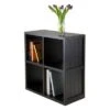 27" Timothy Shelf 2X2 Slots Black - Winsome -Bookshelves Sales Shop unnamed file 1739