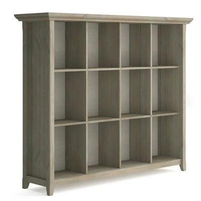 48"x57" Normandy 12 Cube Storage - Wyndenhall Distressed Gray 10 48"x57" Normandy 12 Cube Storage - Wyndenhall Distressed Gray - Image 8