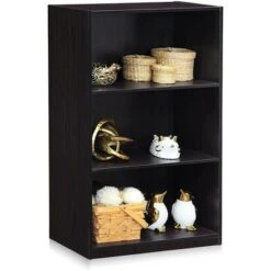 Furinno Basic Simple Sleek Wooden 3 Tier Open Bookcase Display Storage Shelf for Home Rooms and Office Organization, Dark Walnut 8 Furinno Basic Simple Sleek Wooden 3 Tier Open Bookcase Display Storage Shelf for Home Rooms and Office Organization, Dark Walnut -Bookshelves Sales Shop unnamed file 1906