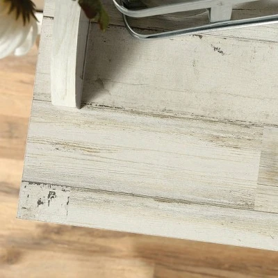 47" Barrister Lane Bookshelf White Plank - Sauder 4 47" Barrister Lane Bookshelf White Plank - Sauder - Image 2