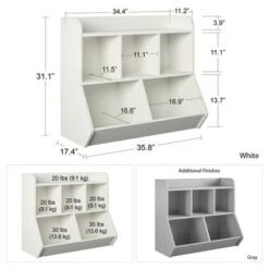 RealRooms Jocelyn Storage Bookcase 11 RealRooms Jocelyn Storage Bookcase -Bookshelves Sales Shop unnamed file 1988
