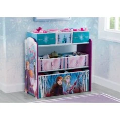 Disney Princess Disney Frozen 2 Design and Store 6 Bin Toy Organizer - Delta Children