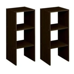 ClosetMaid 895600 Decorative Home Stackable 2-Cube Organizer Storage 31-Inch, Espresso (2 Pack) 5 ClosetMaid 895600 Decorative Home Stackable 2-Cube Organizer Storage 31-Inch, Espresso (2 Pack) -Bookshelves Sales Shop unnamed file 1999