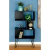 Mid-Century Modern Wooden Cube Shelf - Olivia & May Black -Bookshelves Sales Shop unnamed file 2020