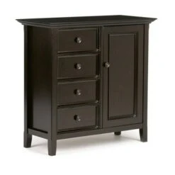WyndenHall 37" Halifax Medium Storage Cabinet - Wyndehall Hickory Brown -Bookshelves Sales Shop unnamed file 2062