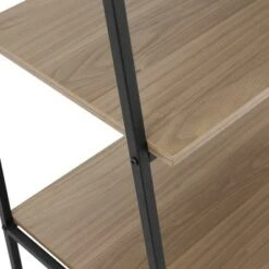 72" Open Storage Ladder Bookshelf - Saracina Home Dark Walnut -Bookshelves Sales Shop unnamed file 2141