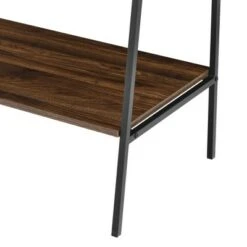 72" Open Storage Ladder Bookshelf - Saracina Home Dark Walnut -Bookshelves Sales Shop unnamed file 2142