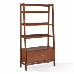 70" Landon Large Bookcase - Crosley Brown -Bookshelves Sales Shop unnamed file 2279